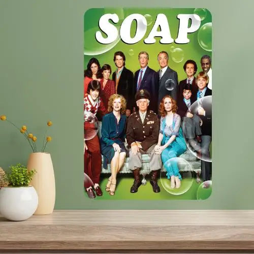 Soap Classic TV Show Metal Poster Sign | Vintage Wall Decor Metal Wall Sign Axl aluminum sign aluminum 40x30cm
