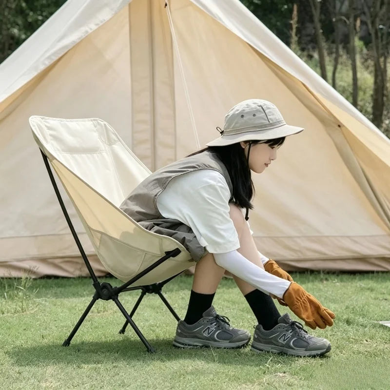Portable Folding Camping Chair with Carry Bag | Outdoor Seat Folding Camping Chair Axl