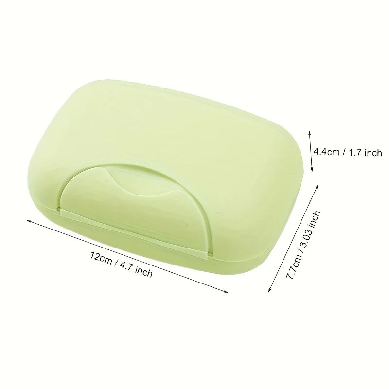 Portable Travel Soap Dish with Lid | PP Plastic Soap Case Travel Soap Dish Axl