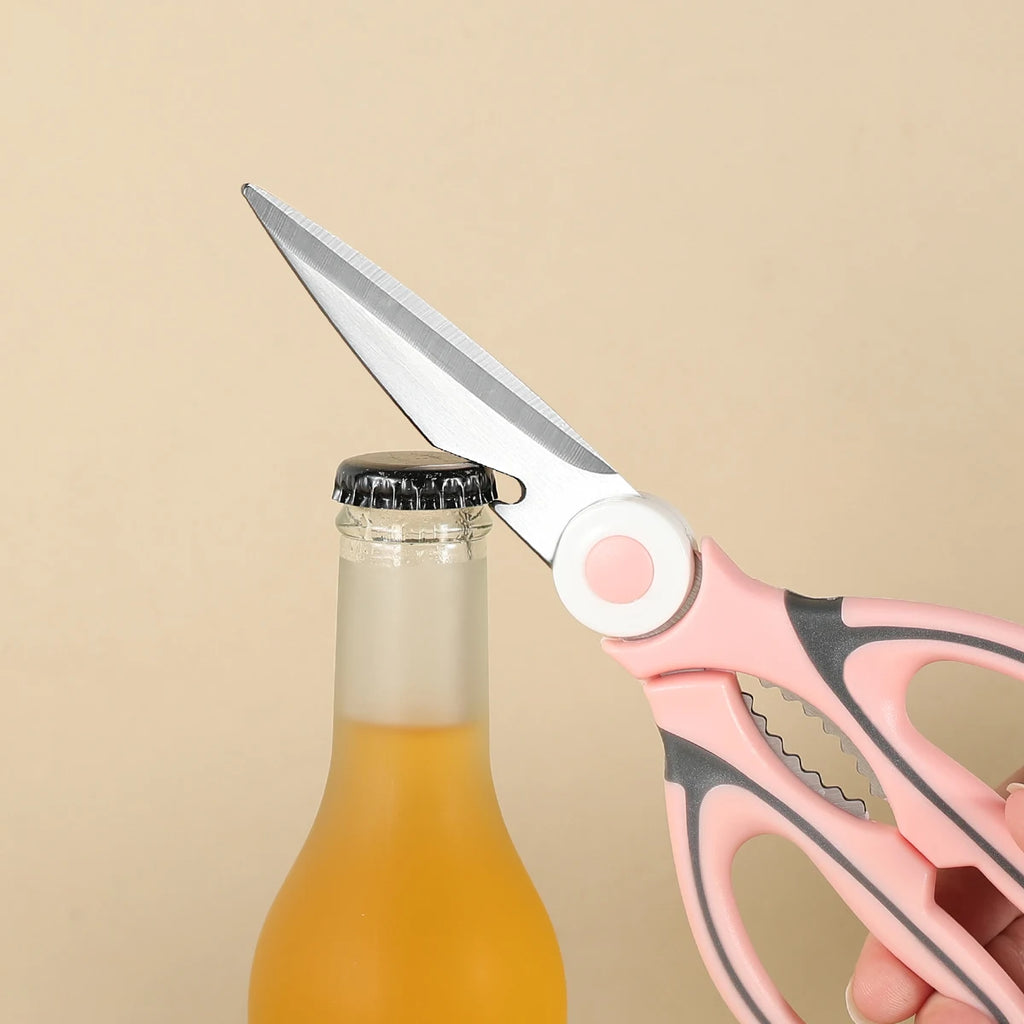 Multifunction Stainless Steel Kitchen Scissors | Food & Bone Shears Kitchen Scissors Axl