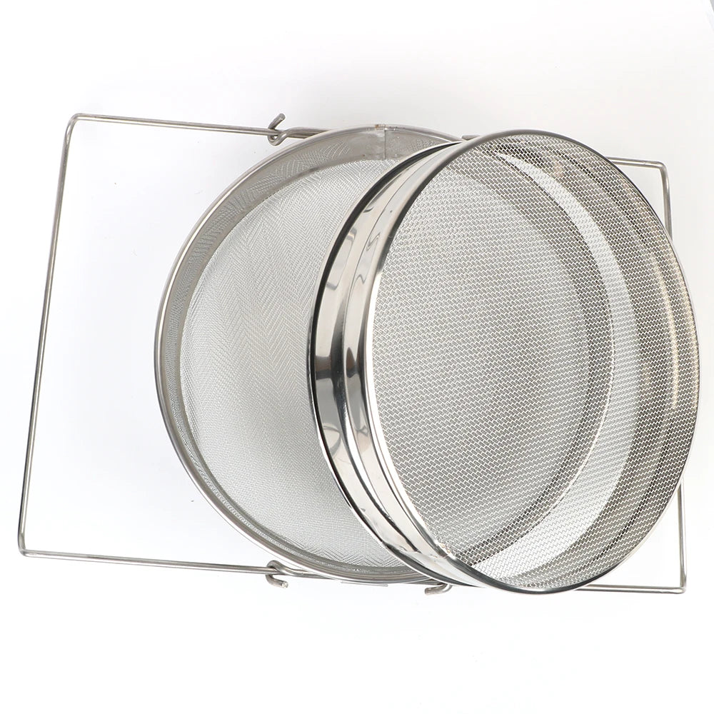 Double Sieve Stainless Steel Honey Strainer | Beekeeping Filter Honey Strainer Axl