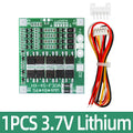 4S 30A BMS LiFePO4 Lithium Battery Protection Board with Balance Battery Protection Board Axl Green 3.7V Lithium