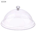 Round Plastic Cake Dome Cover – Dust-Proof Food Display Lid Food Dome Cover Axl 36.5CM