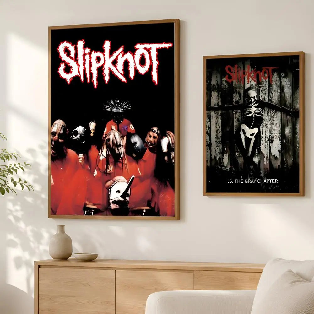 Slipknot HD PVC Self-Stick Wall Art Poster – Waterproof Decor Wall Art Poster Axl