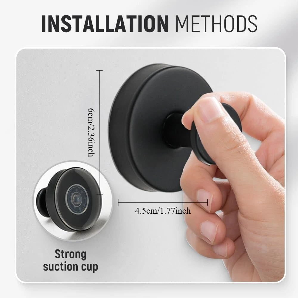 Stainless Steel Suction Cup Hooks – Shower, Bathroom & Mirror Suction Cup Hooks Axl