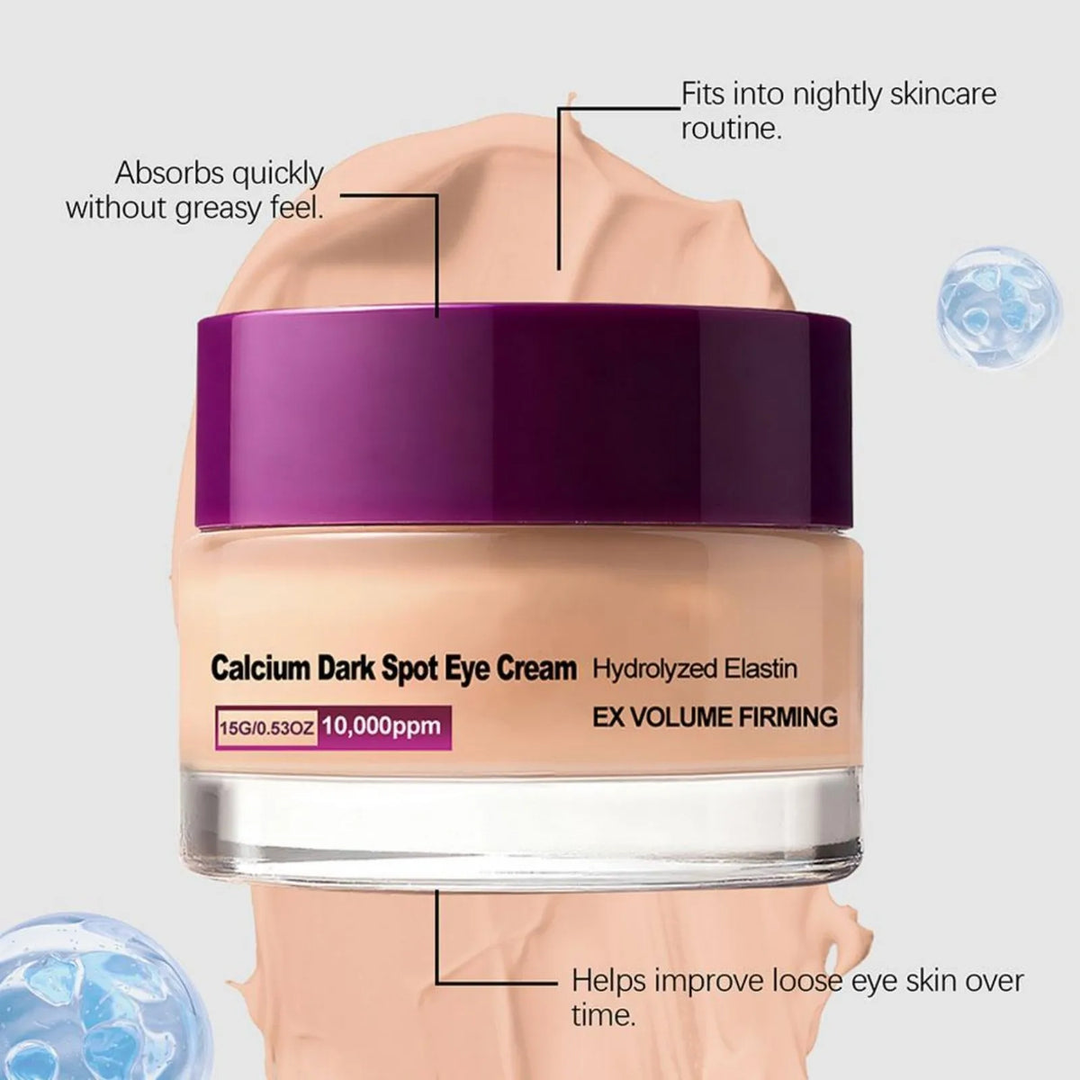 Calcium Eye Cream – Brightening, Firming & Hydrating | 15g Eye Cream Axl