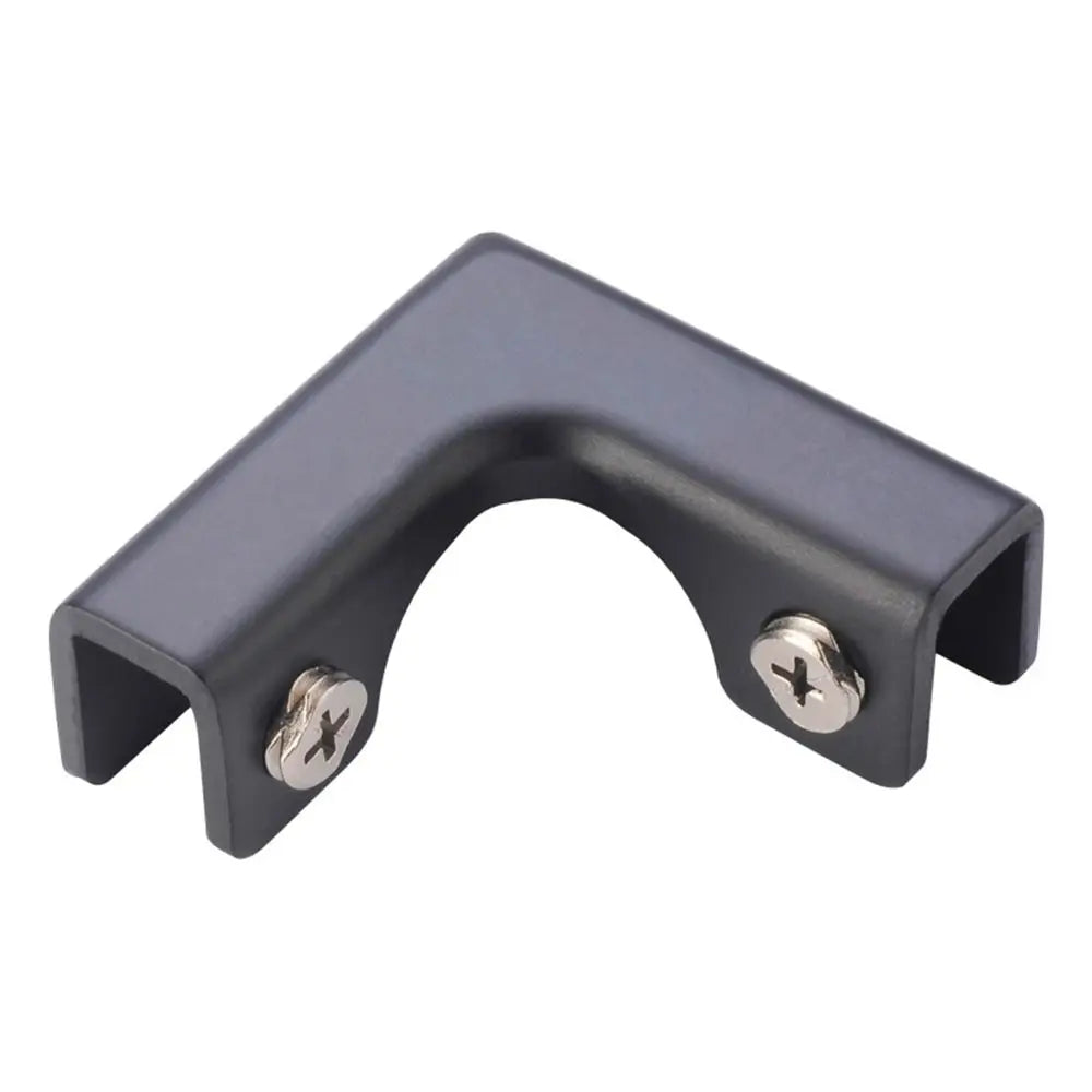 Aluminum Alloy Glass Corner Clips – L, T & Cross Angle Bracket Corner Fixing Clips Axl