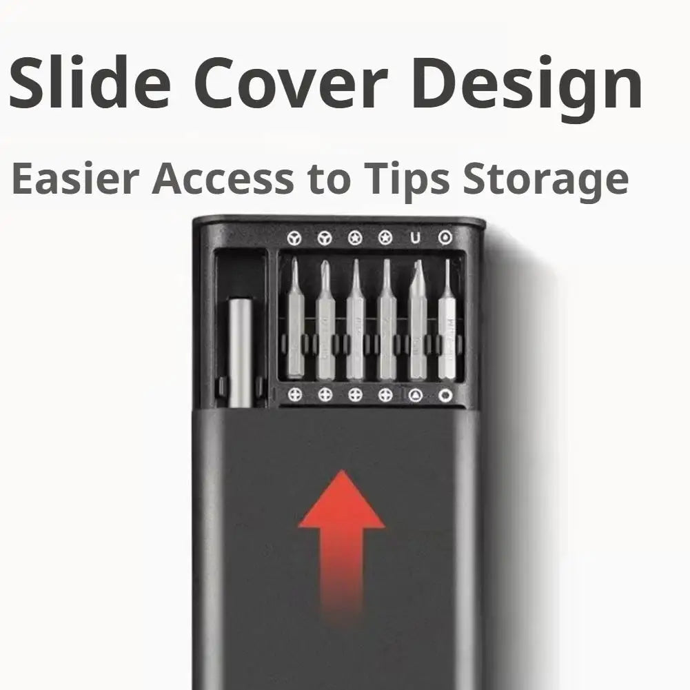25-in-1 Precision Screwdriver Set – Torx, Hex & Flat Bits Precision Screwdriver Set Axl