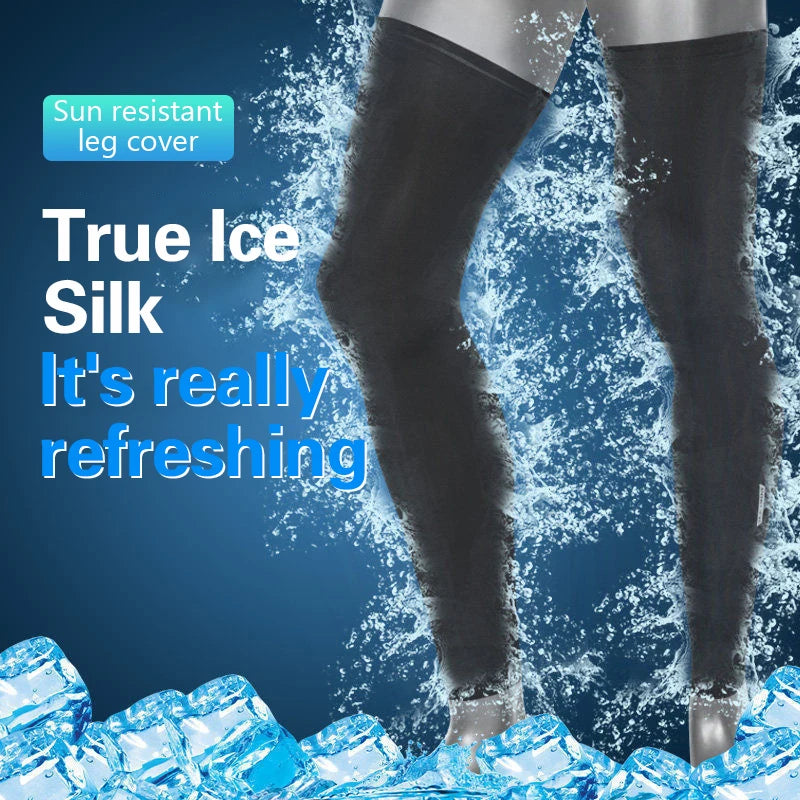 2-Pack Full Leg Compression Sleeves – Men & Women, One Size Compression Leg Sleeves Axl