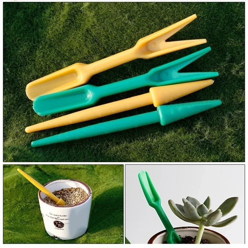 Dibber & Widger Seedling Transplanter Set – 2 Pc Garden Tools Seedling Transplanter Tool Axl