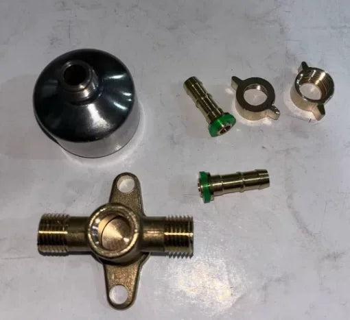 Full Copper Electric Sprayer Air Tank – Removable Pressure Cylinder Sprayer Pressure Cylinder Axl brass