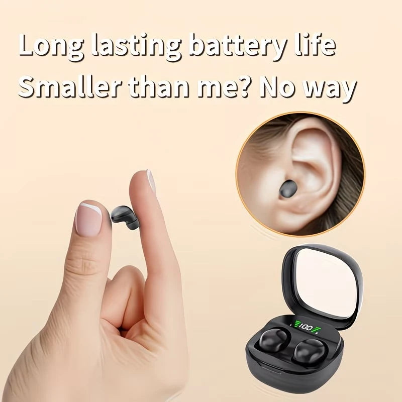 Mini Bluetooth 5.3 TWS Earbuds – Sleep, Sport & Work TWS Bluetooth Earbuds Axl