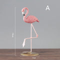 Resin Flamingo Figurine – Desk & Home Decor Sculpture Resin Figurine Axl A