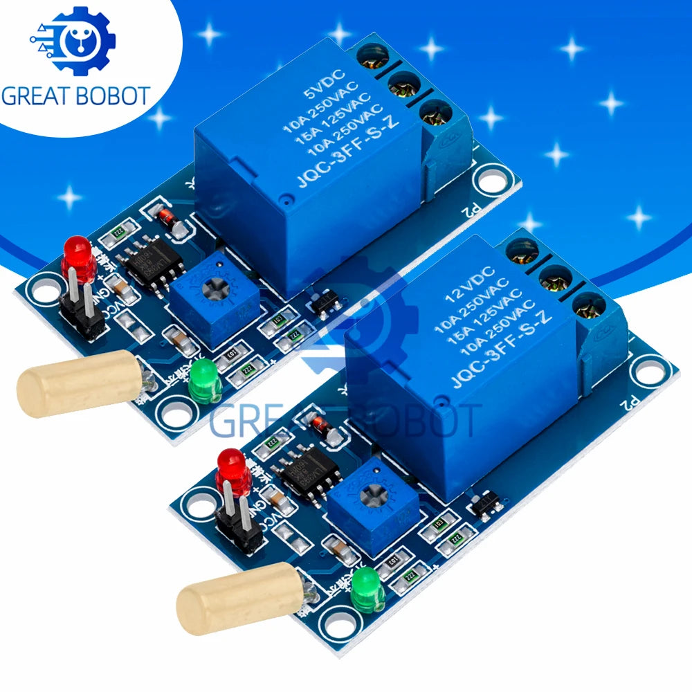5V/12V Tilt Angle Sensor Relay Module SW520D for Arduino Sensor Relay Module Axl