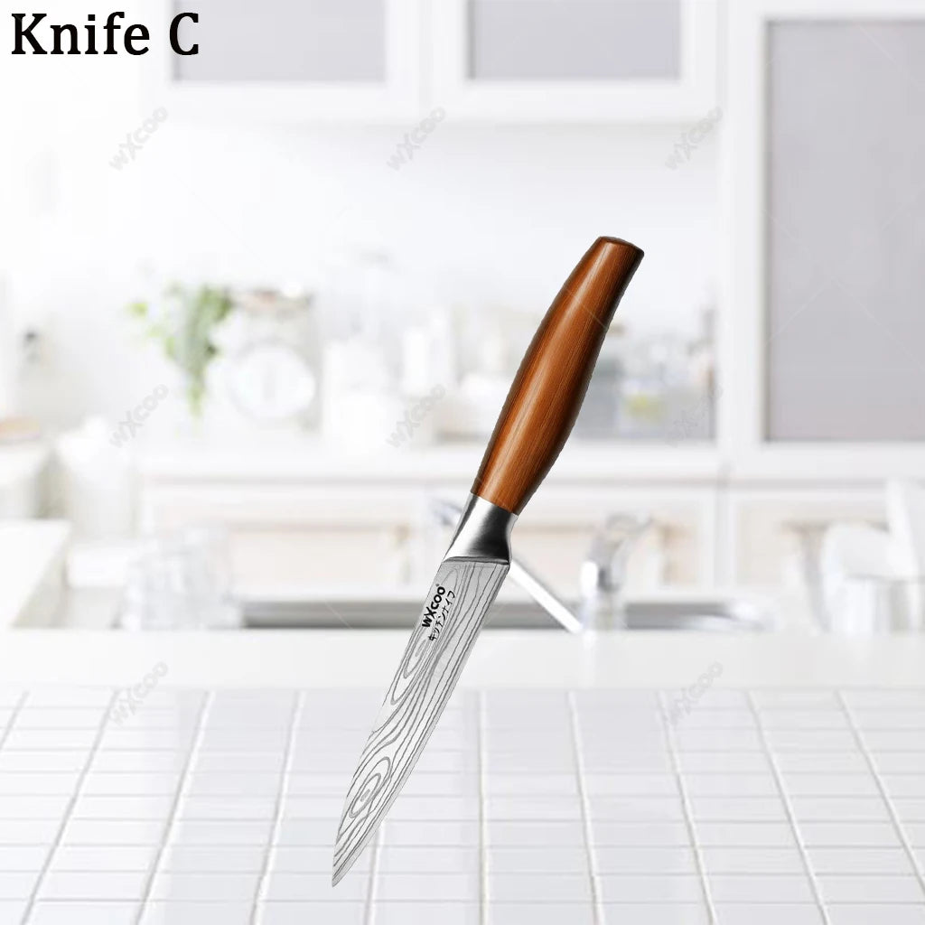 WXCOO Hand Forged Boning Knife – Stainless Steel Chef Knife Kitchen Boning Knife Axl Knife C