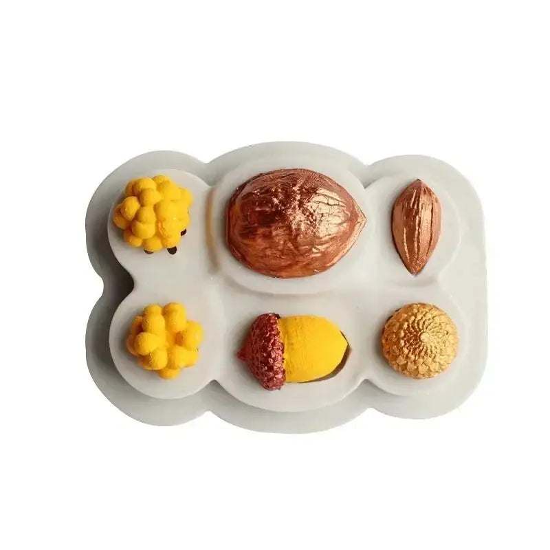 Silicone Nut Chocolate Mold – Fondant, Candy & Cookie Decor Silicone Baking Mold Axl