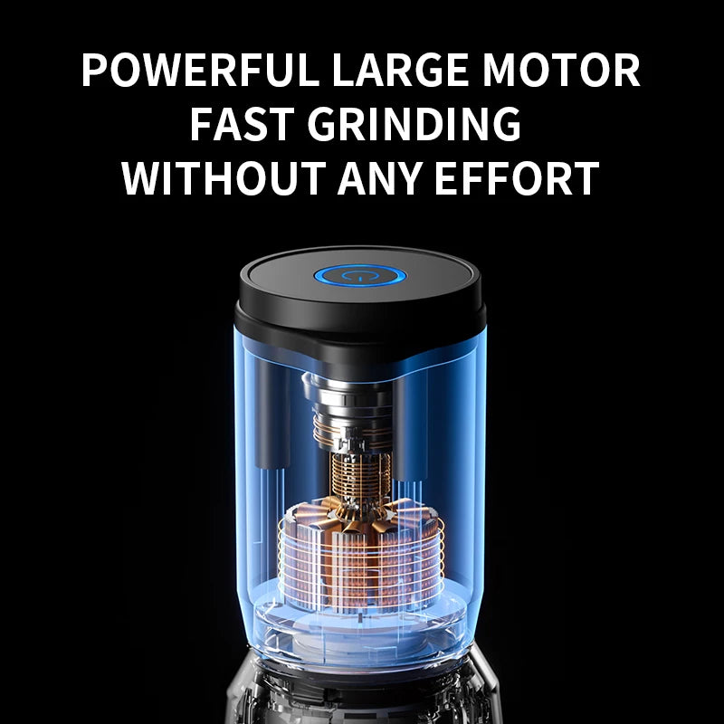 BALASHOV Electric Salt & Pepper Grinder Set – Rechargeable Electric Spice Grinder Axl
