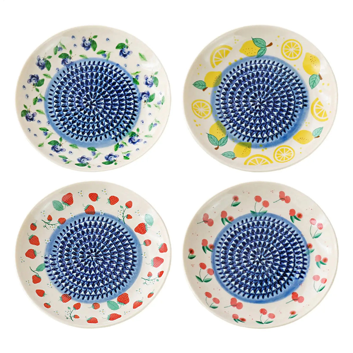 Ceramic Garlic & Ginger Grater Plate – Multi-Use Kitchen Tool Ceramic Grater Plate Axl