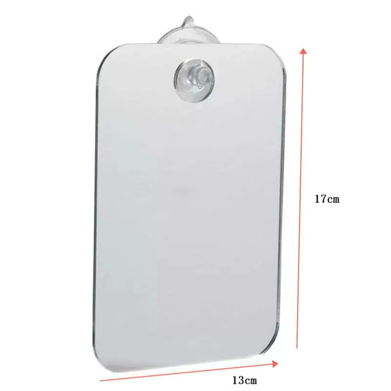 Fogless Shower Shaving Mirror – Portable Acrylic Travel Mirror Shower Shaving Mirror Axl