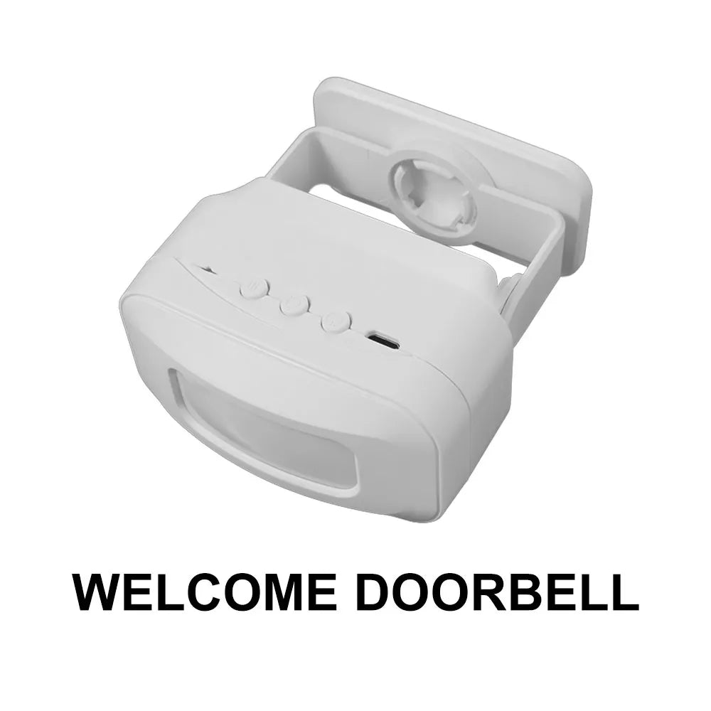 Wireless PIR Motion Sensor Doorbell – 19 Chimes & Recording Motion Sensor Doorbell Axl