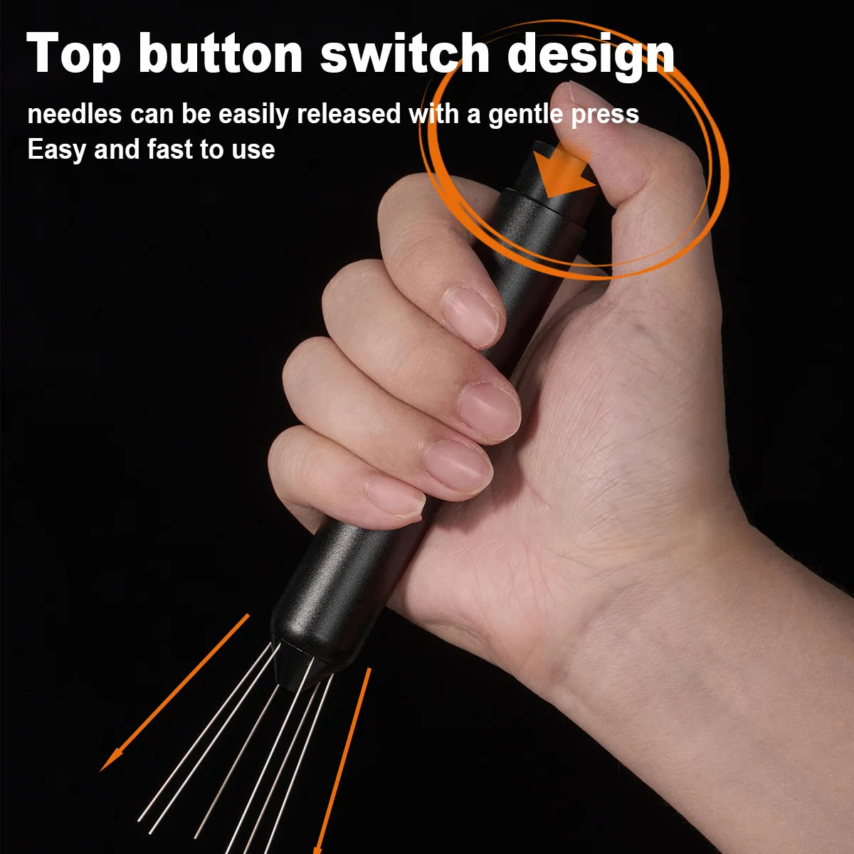 WDT Espresso Distribution Tool – Retractable Needle Stirrer Espresso Distribution Tool Axl