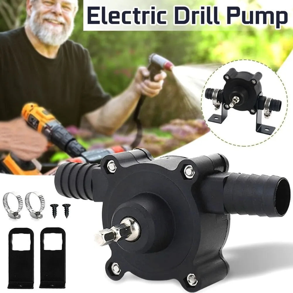 Portable Electric Drill Water Pump – Self-Priming Centrifugal Drill Water Pump Axl