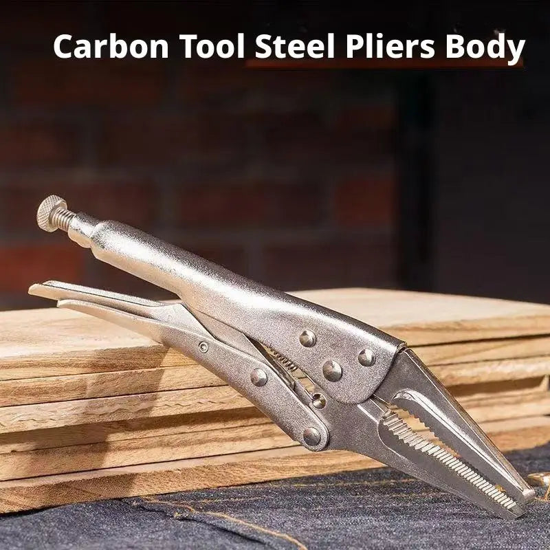 Long Nose Locking Pliers – Vise Grip Welding Clamp Tool Locking Pliers Axl