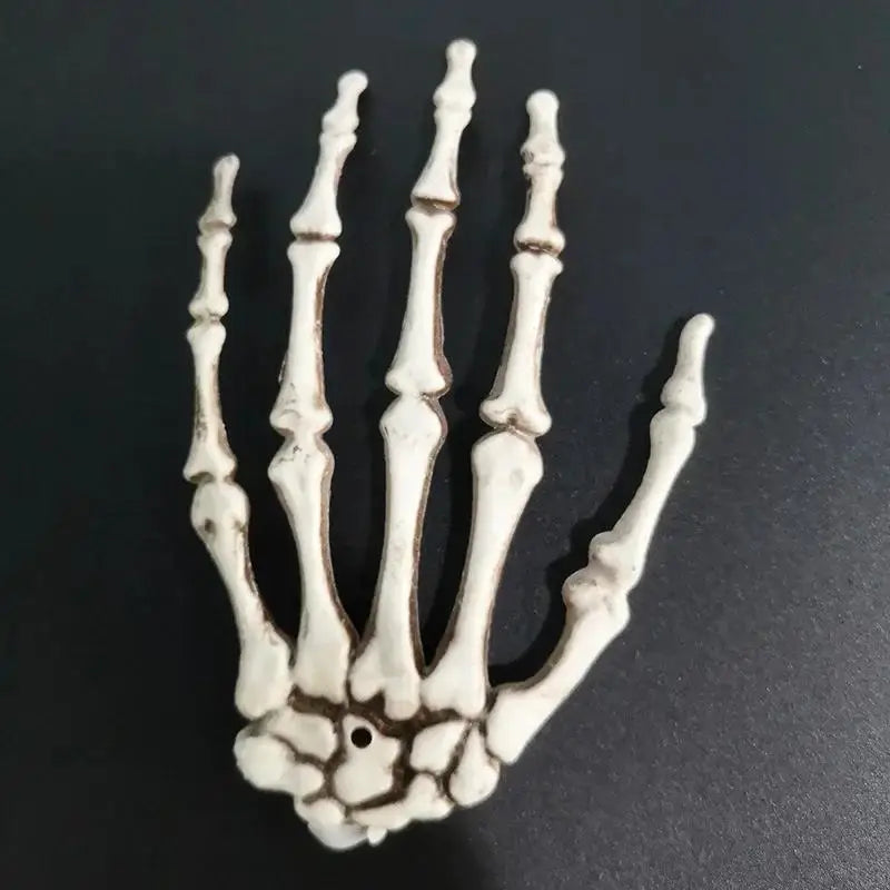 Halloween Skeleton Hand Props – Realistic Bone Decor (1 Pair) Halloween Decor Props Axl