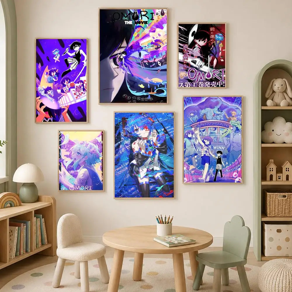 Game O-OMOR Self-Stick HD Wall Art Poster – Waterproof Decor Wall Art Poster Axl