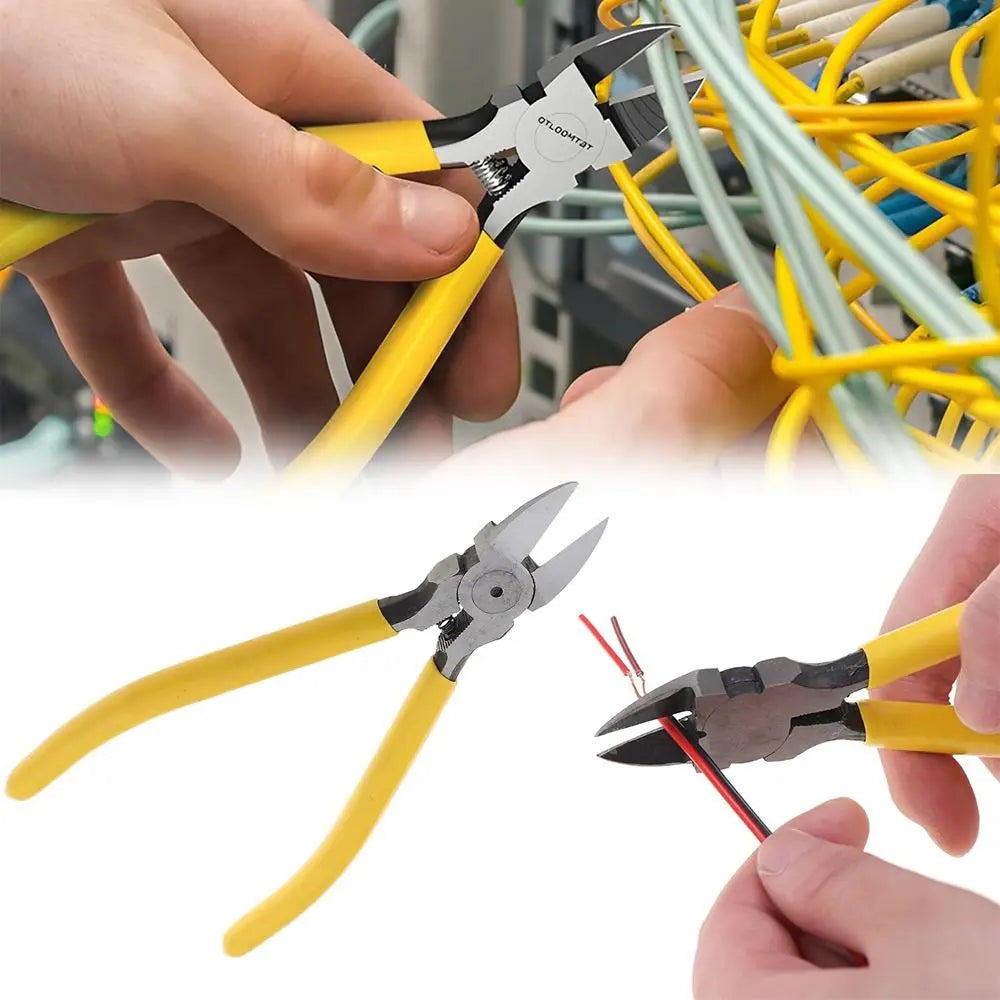 Compact Flush Wire Cutter – Precision Side Cutting Pliers Flush Wire Cutter Axl