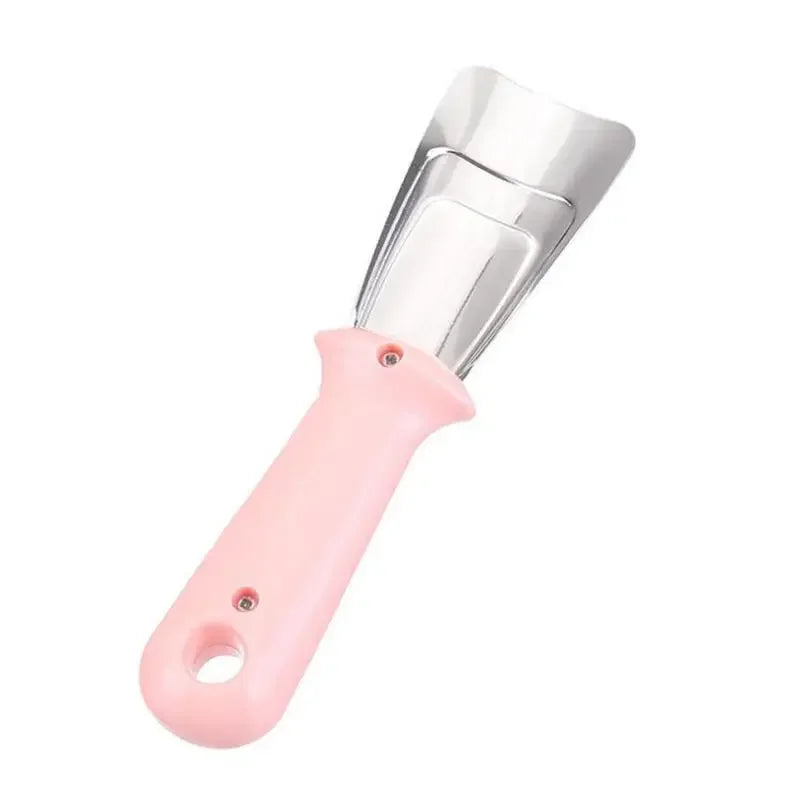Stainless Steel Freezer Ice Scraper & Defrosting Shovel Freezer Ice Scraper Axl Pink