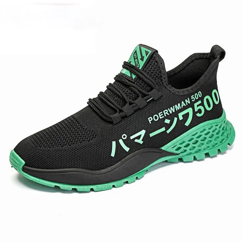 Men's Breathable Mesh Vulcanized Sneakers | Casual Trainers Men's Sneakers Axl