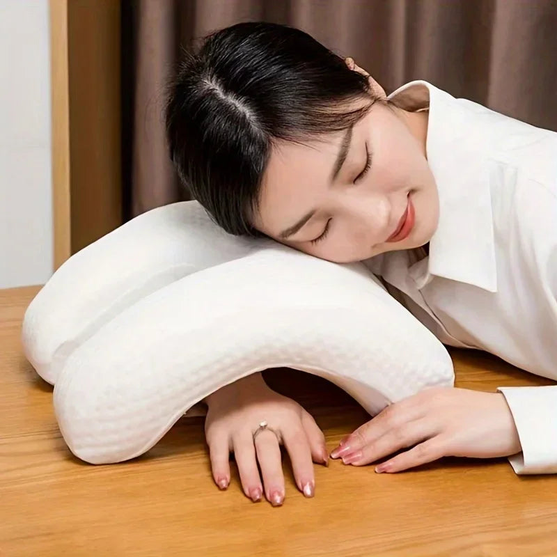 Memory Foam U-Shaped Travel Neck Pillow – Slow Rebound Travel Neck Pillow Axl