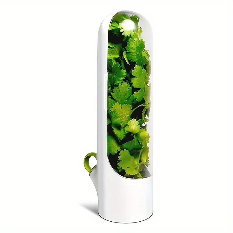 Herb Saver Storage Container – Fresh Herb Keeper 1/2/3 Pack Herb Storage Container Axl 1PCS