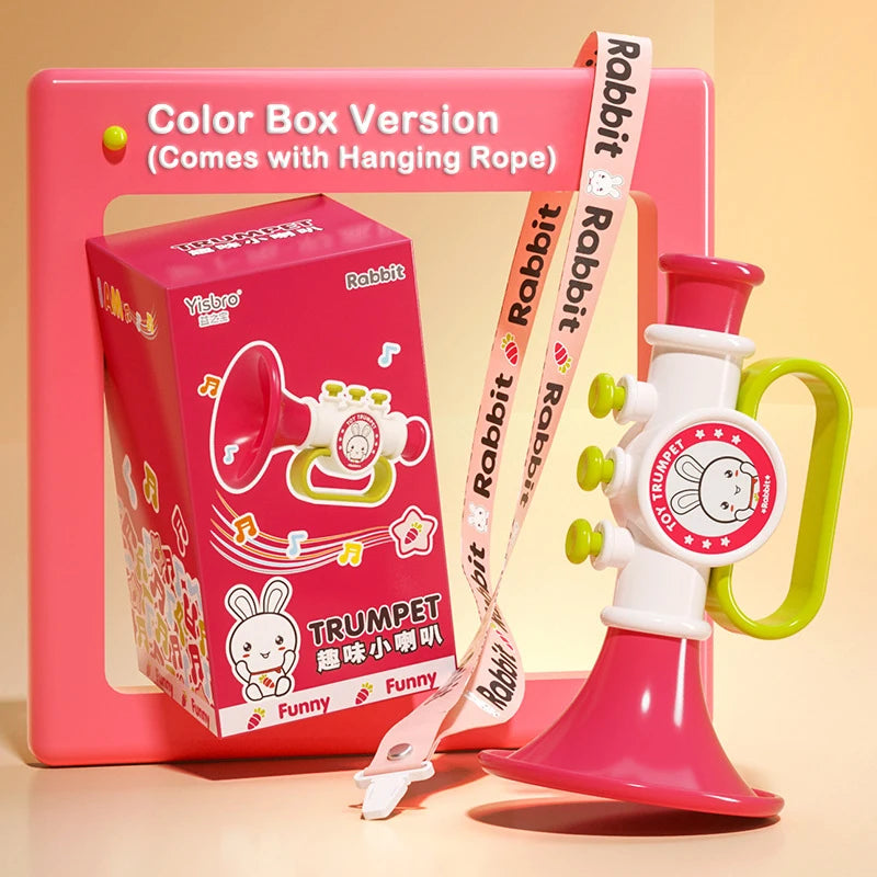 Kids Multicolor Trumpet Whistle Toy | Montessori Music Toy Kids Musical Toy Axl A5 Color Box
