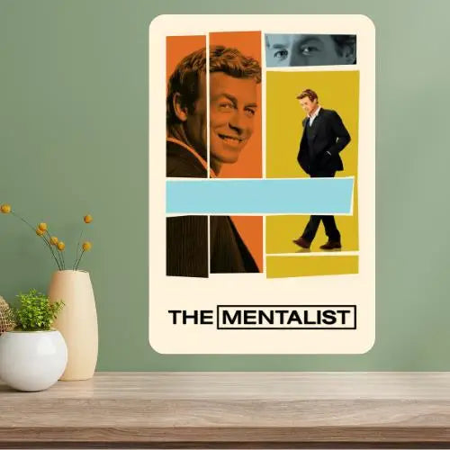The Mentalist TV Show Metal Poster Sign – Aluminum Wall Decor Metal Wall Sign Axl aluminum sign aluminum 20x30cm