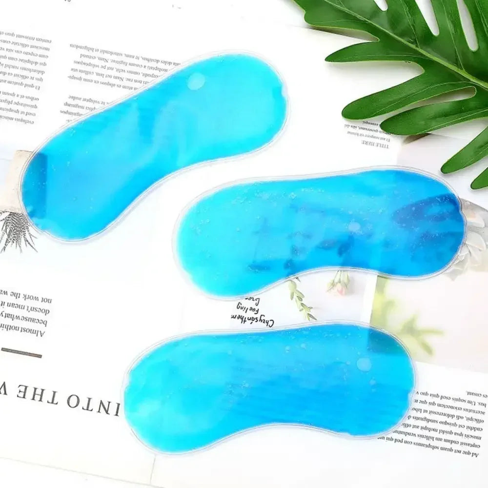 2-Pack Reusable Gel Eye Mask Ice Packs – Hot & Cold Compress Gel Eye Compress Axl