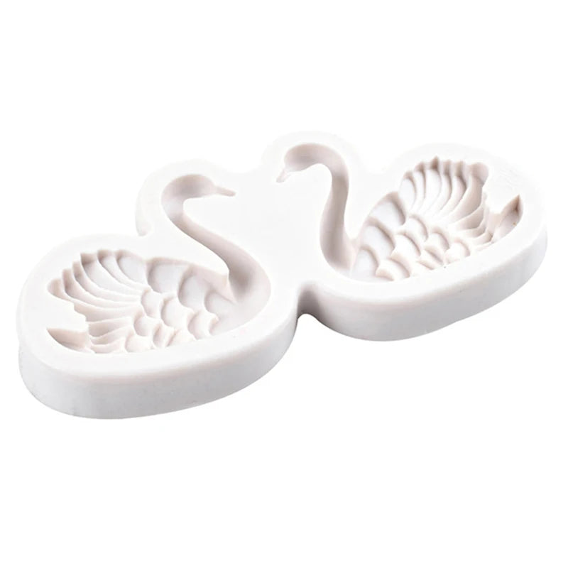 Swan Silicone Mold – Chocolate, Cake Decorating & DIY Crafts Silicone Baking Mold Axl
