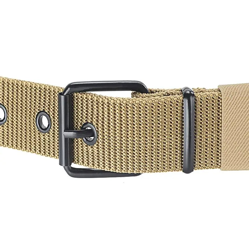 Unisex Canvas Eyelet Belt – Pin Buckle Jeans & Sports Belt Canvas Eyelet Belt Axl