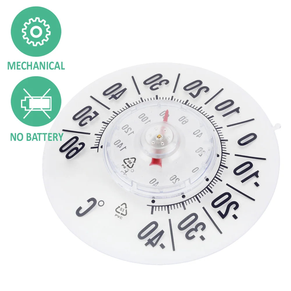 Outdoor Window Thermometer with Suction Cup | Dial Thermometer Outdoor Thermometer Axl