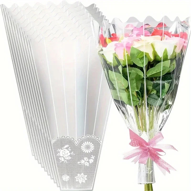 Lace Bouquet Bags – Elegant Gift Wrap for Weddings & Birthdays Bouquet Gift Bag Axl