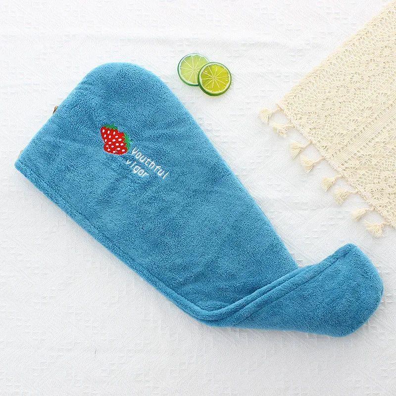 Microfiber Quick-Dry Hair Towel – Anti-Frizz Wrap for Women Microfiber Hair Towel Axl