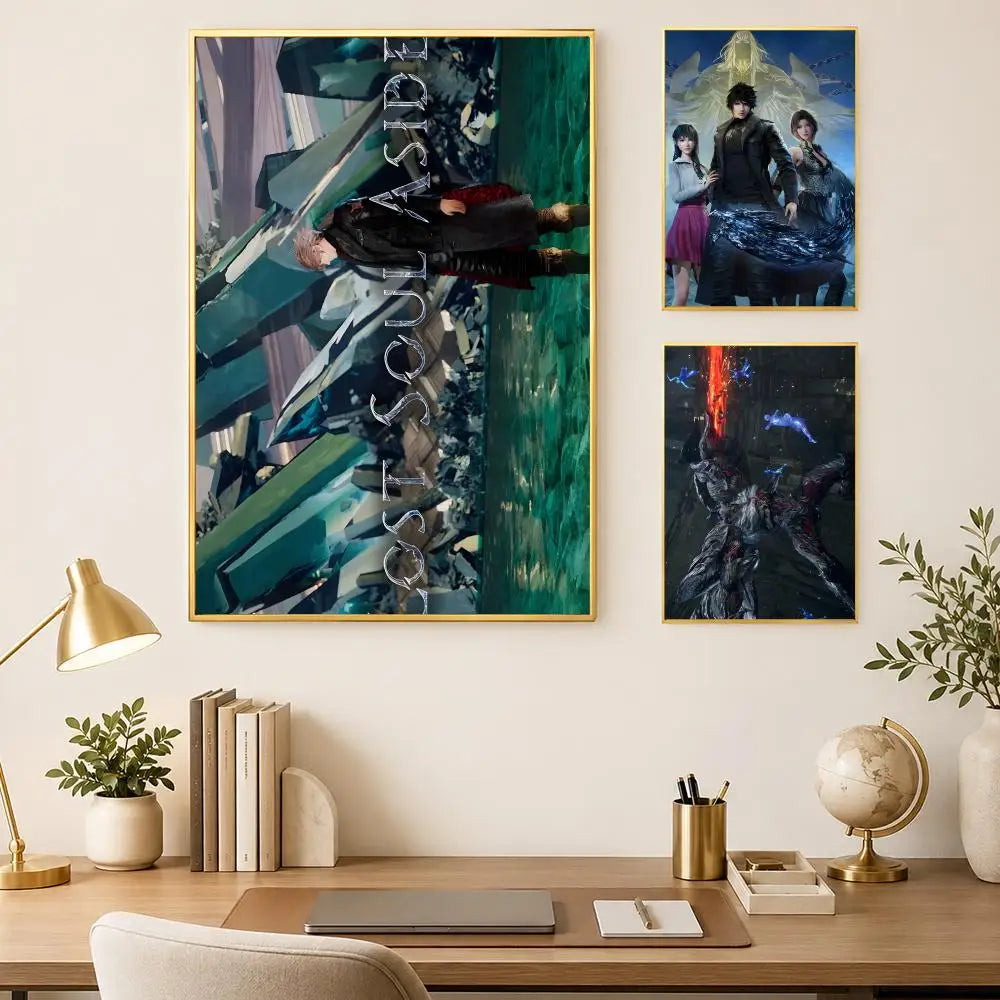 Lost Soul Aside HD PVC Wall Poster – Self-Stick Waterproof Art Wall Art Poster Axl