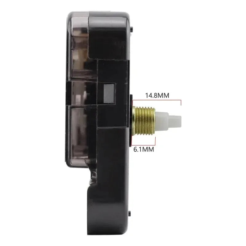Silent Sweep Quartz Clock Movement DIY Kit – 12cm & 17cm Shaft Clock Movement Kit Axl
