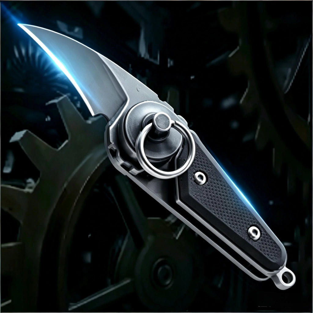 Portable Ring Utility Knife – Mini Stainless Steel Cutting Tool Ring Utility Knife Axl