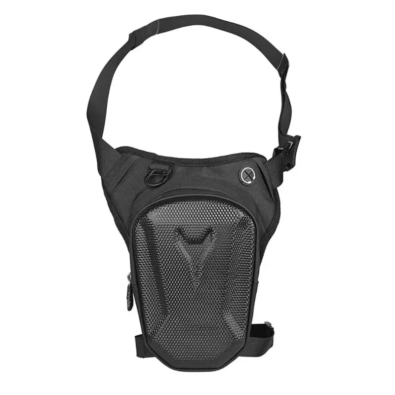 Motorcycle Hard Shell Leg & Waist Bag | Hip Bum Pack Motorcycle Waist Bag Axl