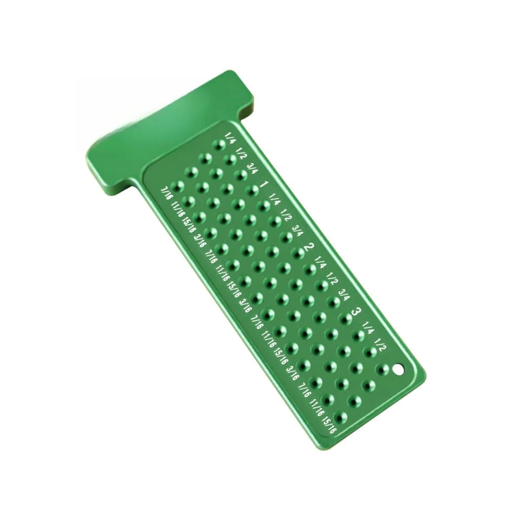 Aluminum T-Square Woodworking Marking Gauge & Layout Ruler Woodworking Marking Gauge Axl Green Inch China Mainland