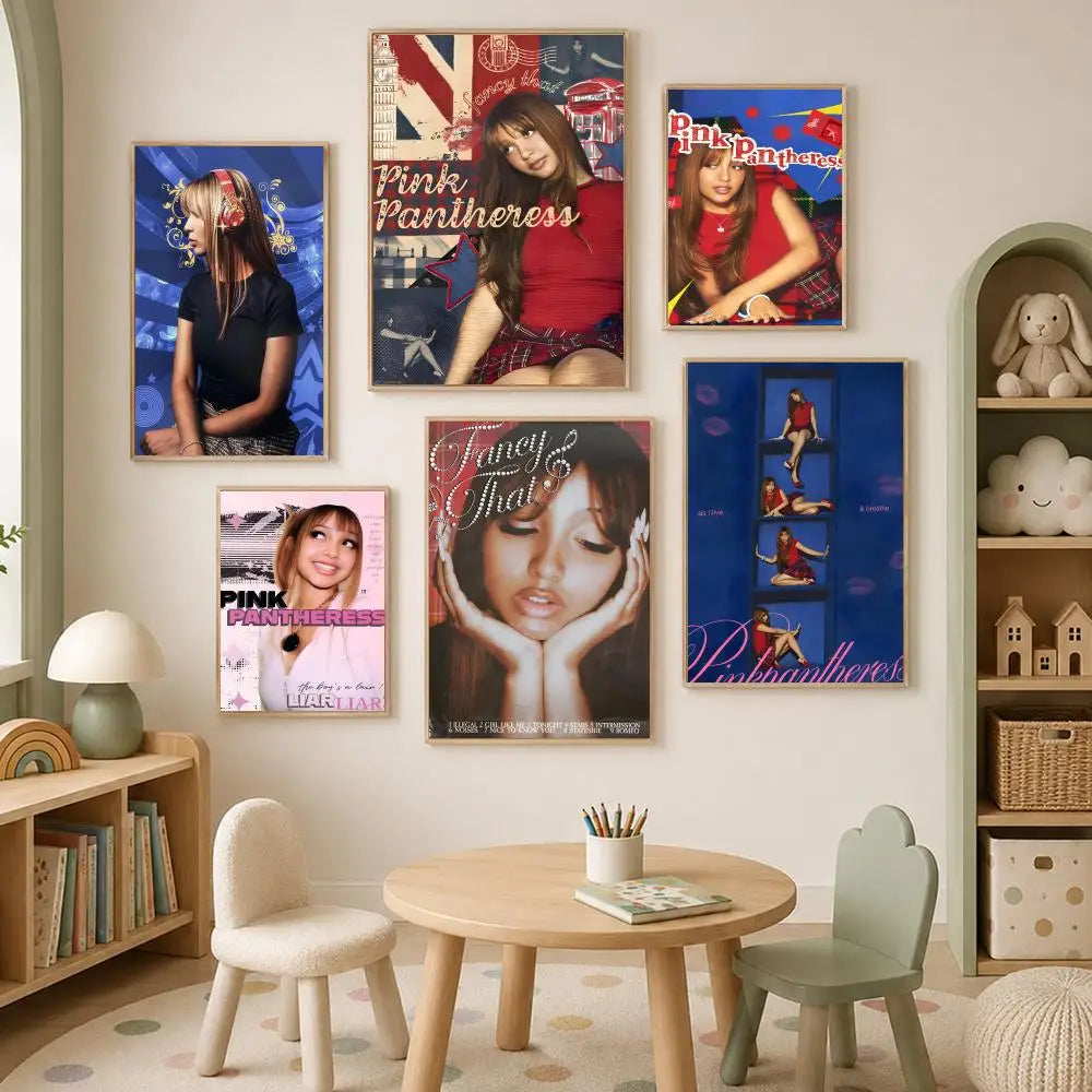 PinkPantheress HD Self-Stick PVC Wall Art Poster | Waterproof Wall Art Poster Axl