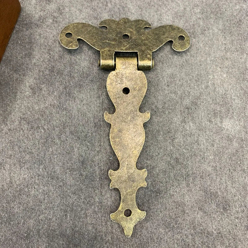 Vintage Brass Butt Hinges for Jewelry Box & Cabinet (2 Pcs) Decorative Cabinet Hinges Axl
