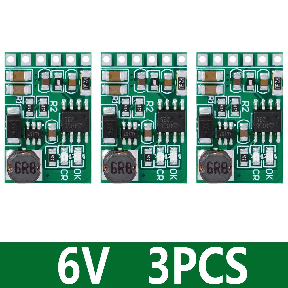 DC-DC Boost Converter Lithium Battery Charger Module DD05CVSA Boost Converter Module Axl 6V 3PCS